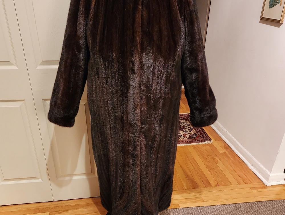 Sheared Blackgama Mink Coat